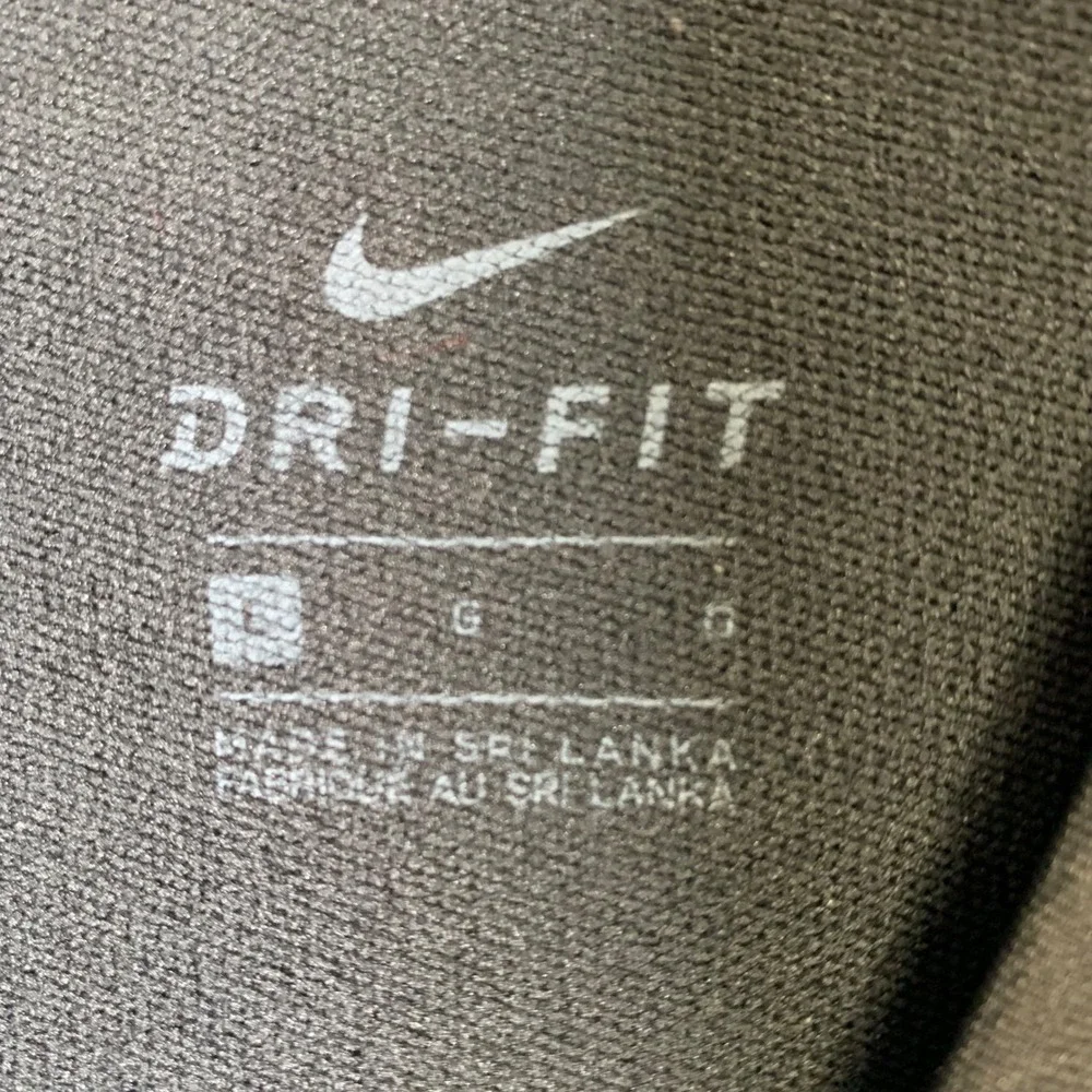 Nike‎ Dri-FIT Kids Long Sleeve Athletic Shirt Black Size YL